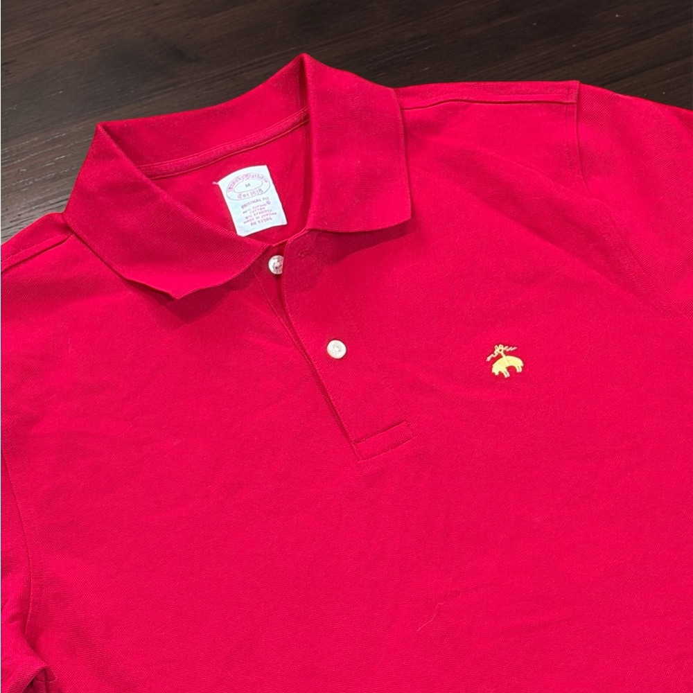 NWOT Brooks Brothers Golden Fleece® Stretch Supima® Polo Shirt MSRP $98